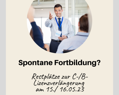 Spontane Fortbildung?