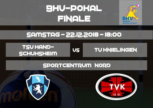 BHV-Pokalfinale der Männer am 22. Dezember 2018