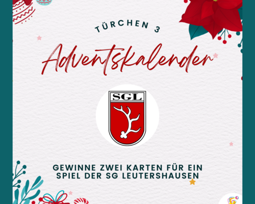 Türchen 3 - BHV-Adventskalender