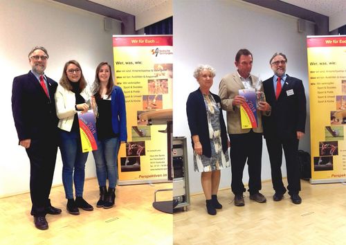 Jana Weinbrecht und Felix von Luckwald mit der BSJ Ehrung ausgezeichnet