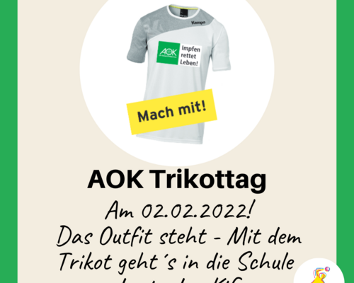 AOK Trikottag am 02.02.2022