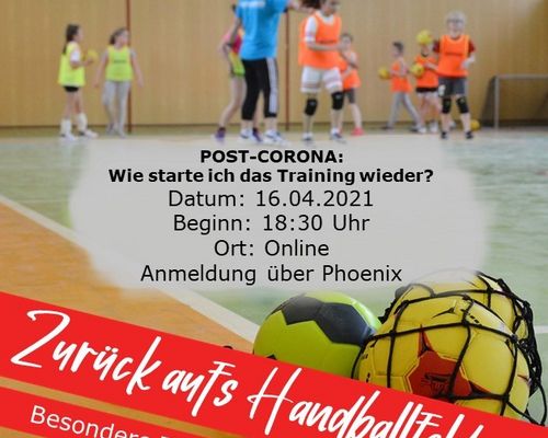 Fortbildung: POST-CORONA - Wie starte ich das Training wieder? 