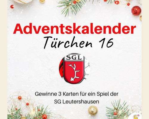 Türchen 16 - BHV Adventskalender