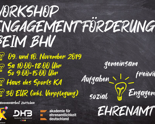 Workshop zum Thema Engagementförderung