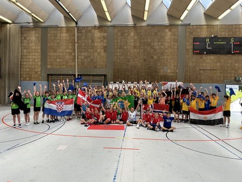Mini Handballweltmeisterschaft in Pforzheim