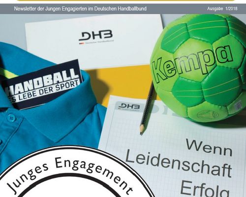 Der erste Newsletter „NEWS2KNOW“ von Jungen Engagierten im Deutschen Handballbund e.V.