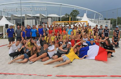 Stuttgart Beach Open 2018 um den "Vier Motoren für Europa Cup"