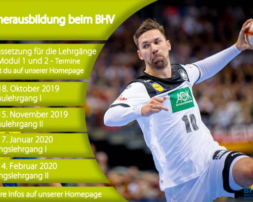 Trainerausbildung beim BHV