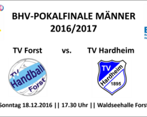 Vorbericht: BHV-POKALFINALE DER MÄNNER 2016/2017