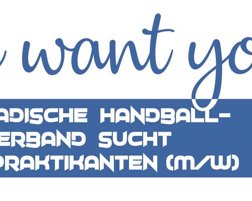 Praktikum auf 450€ Basis beim Badischen Handball-Verband