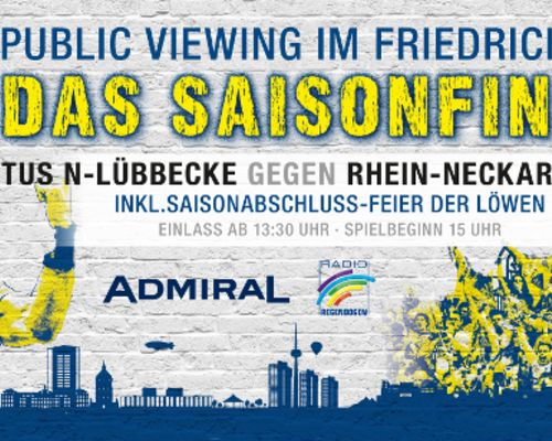 PUBLIC VIEWING ZUM MEISTERSCHAFTSFINALE