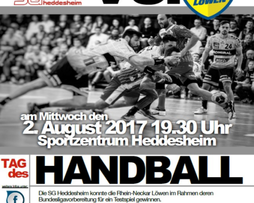 Rhein-Neckar Löwen zu Gast in Heddesheim