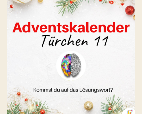 Türchen 11 - BHV Adventskalender