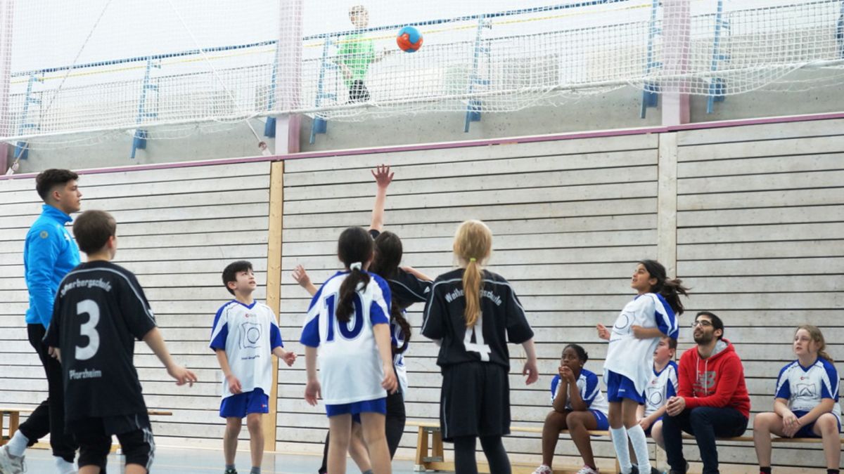 Fotos der Grundschul-Handball-Liga
