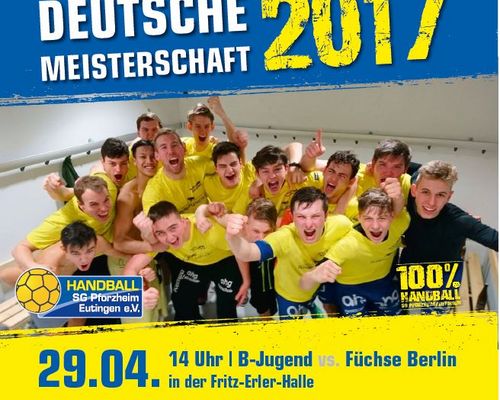 DEUTSCHE B-JUGENDMEISTERSCHAFT AM WOCHENENDE IN PFORZHEIM